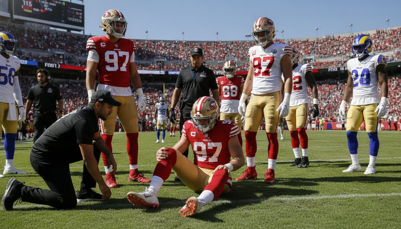 Key Defensive Blow: Nick Bosa Sidelined for Multiple Weeks, Impacting 49ers' Season Outlook