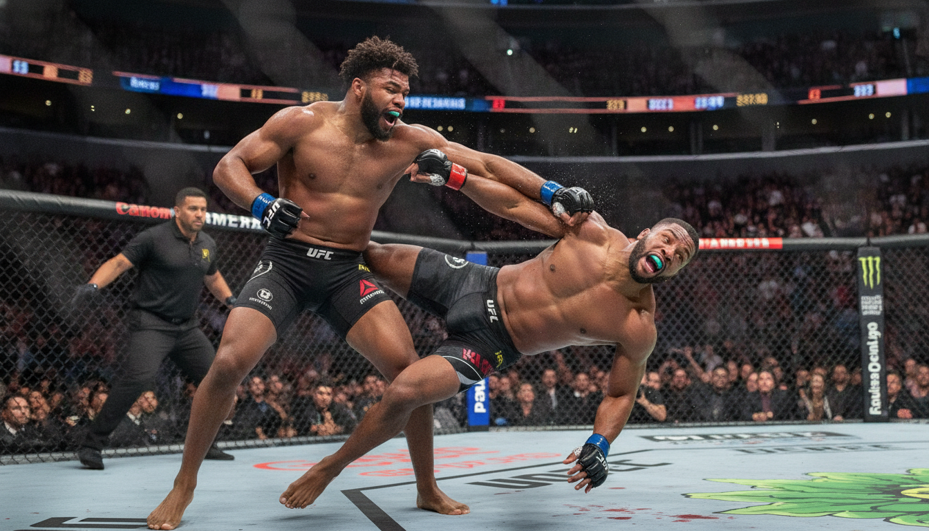 Olympic Gold Medalist Gable Steveson Stunned in 12-Second KO Loss at UFC 331