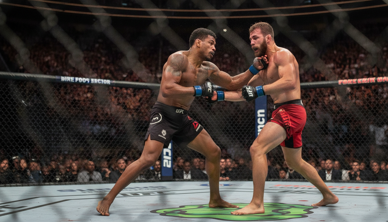 Jean Silva Dominates Main Event, Submits Jose Delgado at Noche UFC
