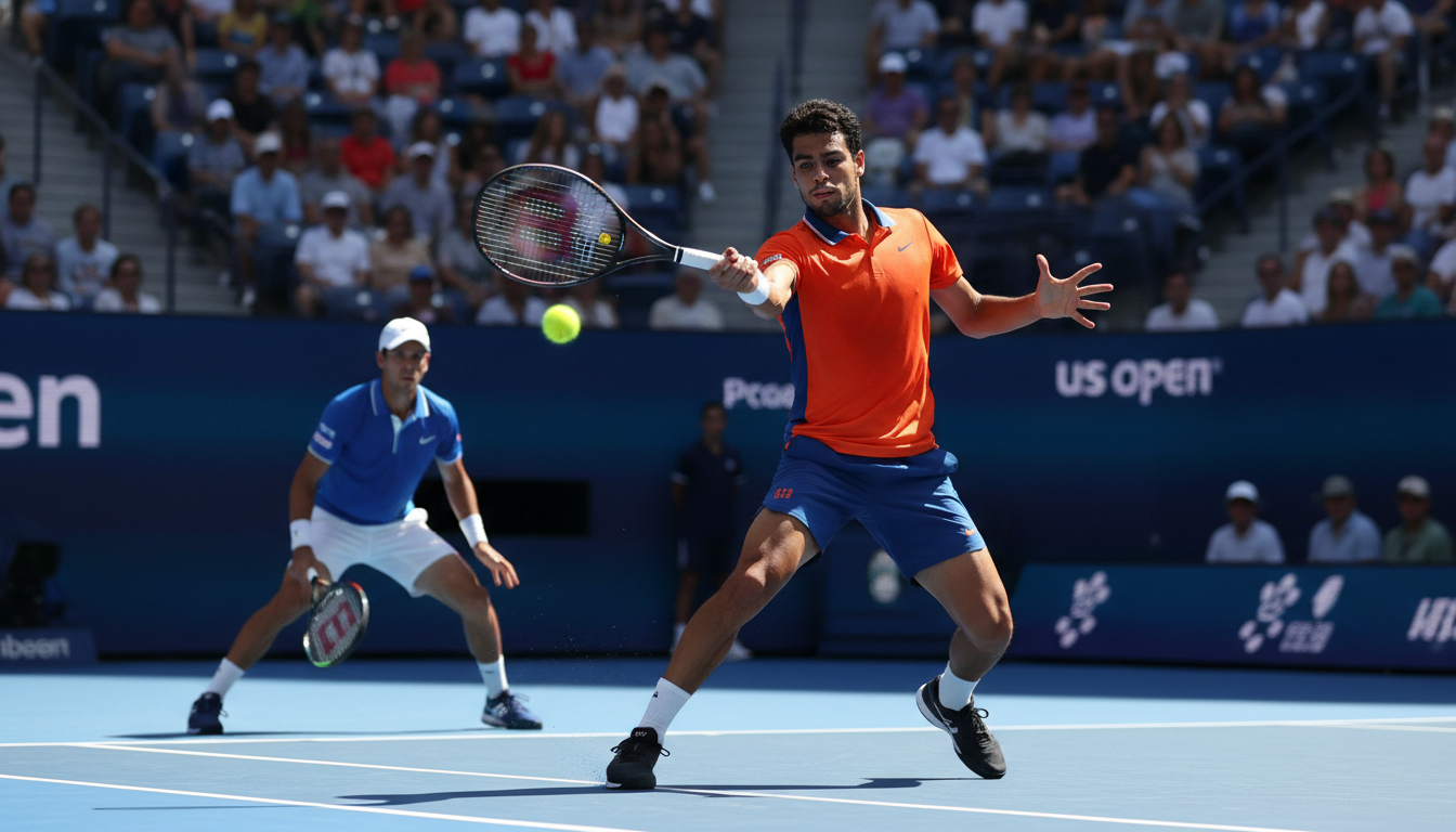 Alcaraz Dominates Paul to Storm into US Open Quarterfinals