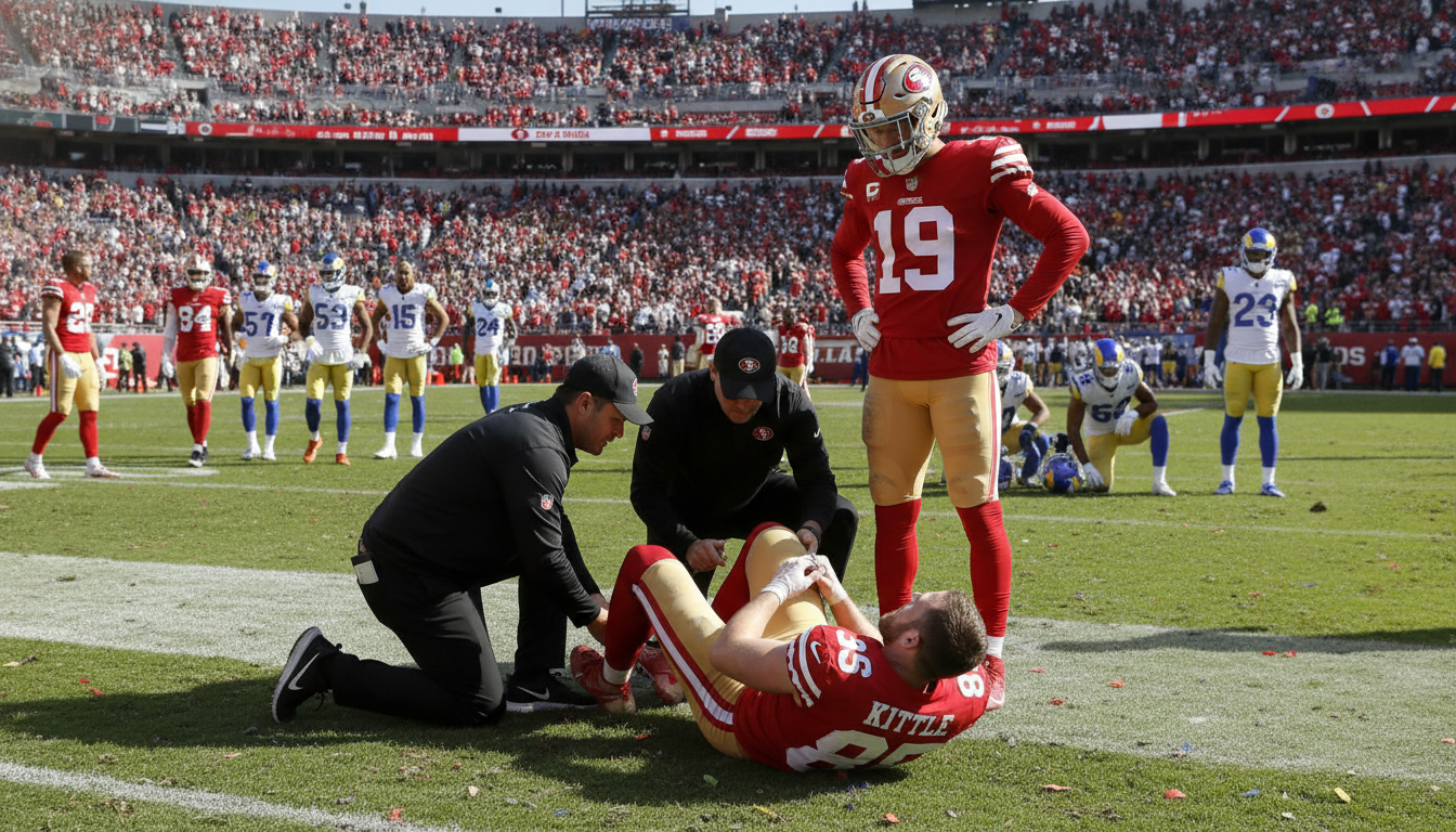 49ers Face Offensive Depth Challenge After Stribling, Tonges Injuries Ahead of Dolphins Clash