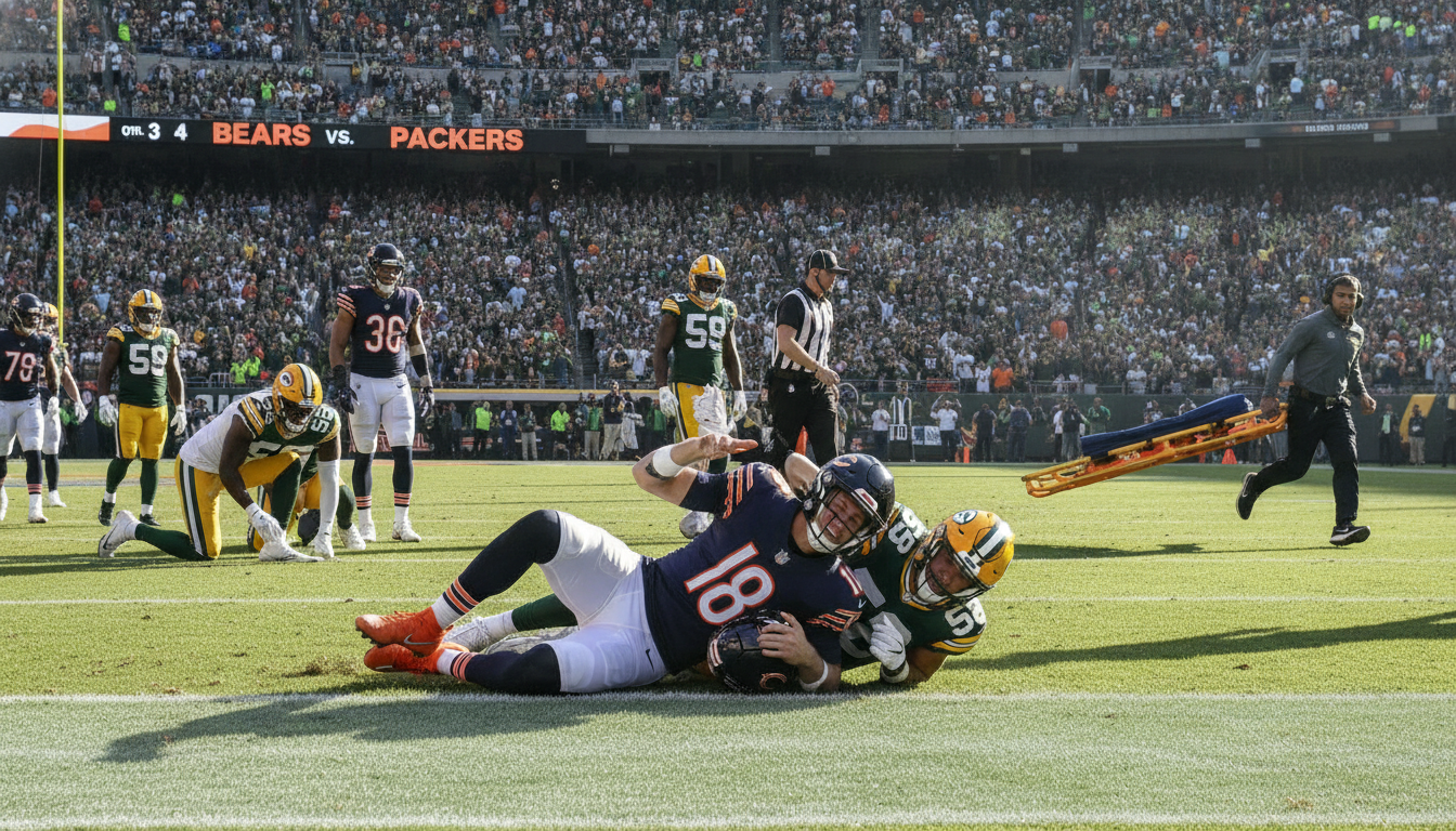 Caleb Williams Sustains Hamstring Injury in Bears' Home Opener Loss to Vikings