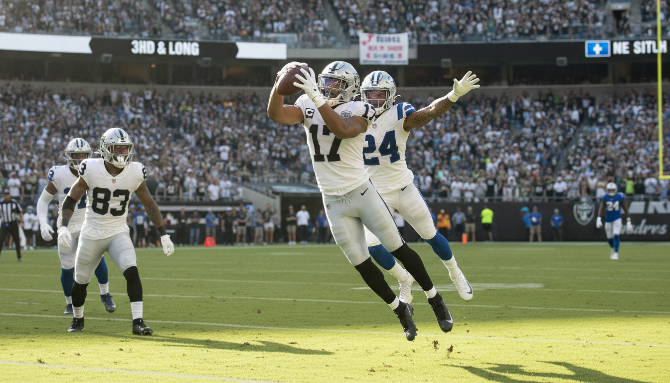 Rams Face Week 3 Challenge as Puka Nacua Sidelined; Davante Adams Steps Up in Dominant Display