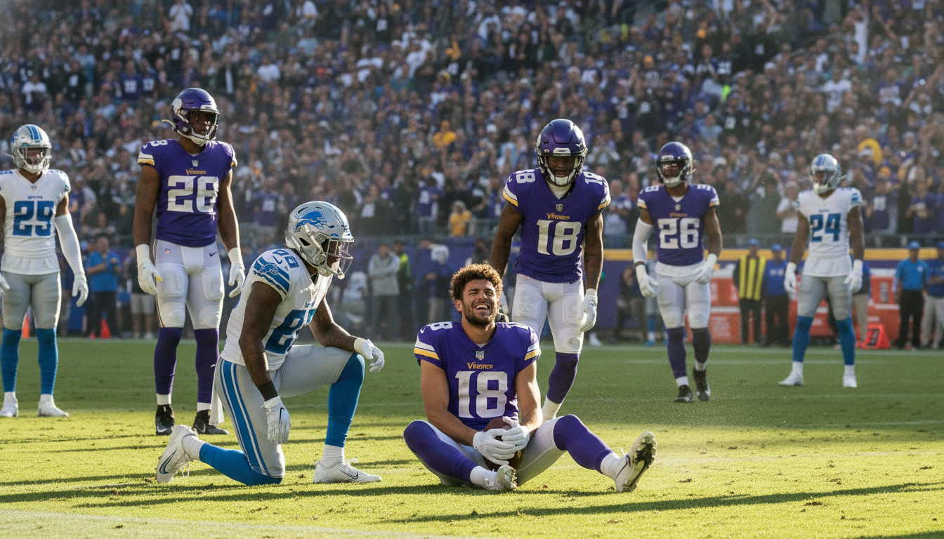Justin Jefferson's Week 4 Status Questionable Due to Ankle Injury, Impacting Vikings' Outlook