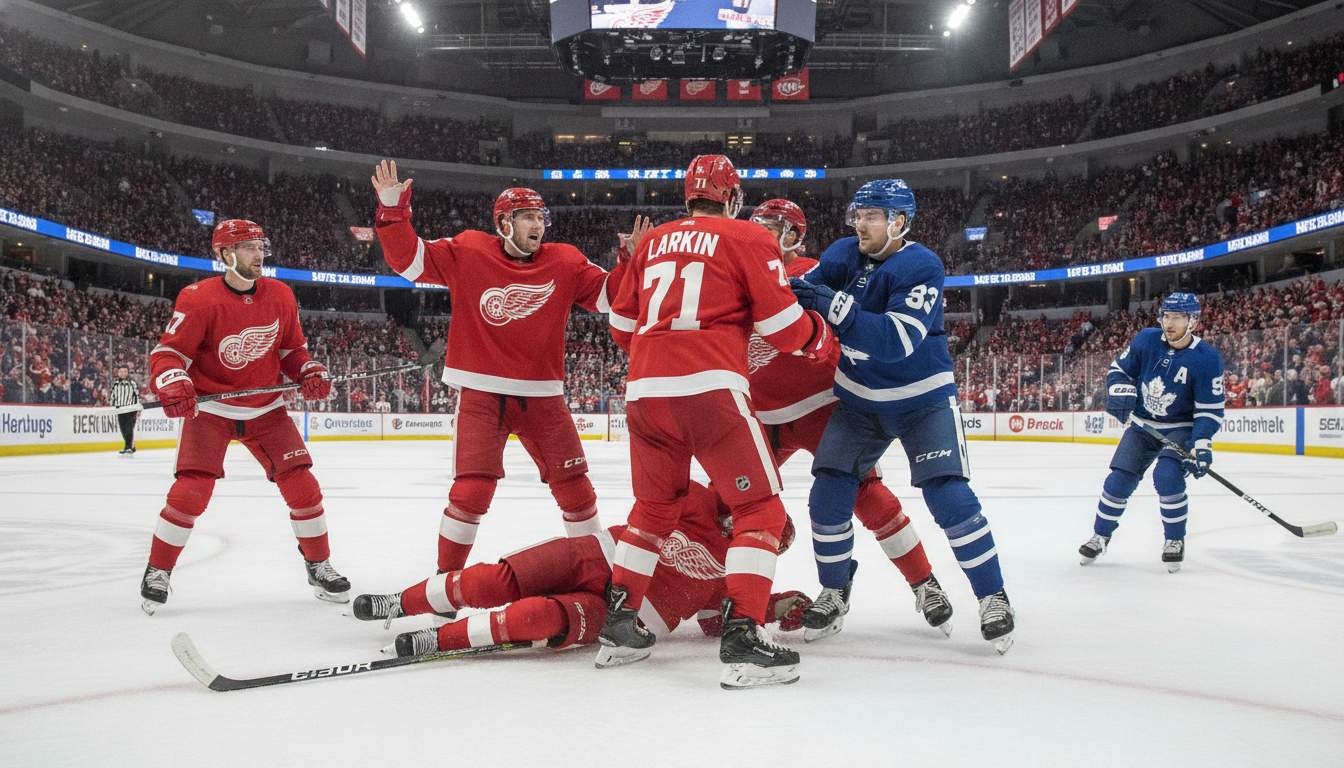 Red Wings Face Internal Turmoil Amidst Trade Demands and Fan Discontent