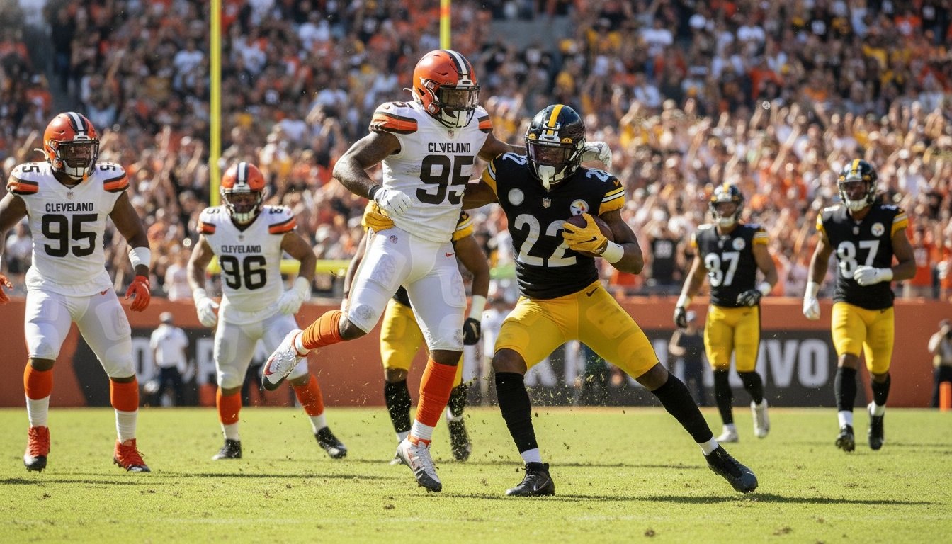 Browns Edge Steelers 27-24 on Thursday Night, Seize AFC North Lead