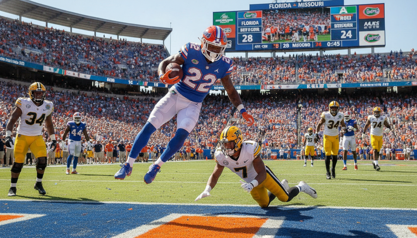 No. 8 Florida Gators Surge After Ole Miss Win, Face No. 25 Missouri