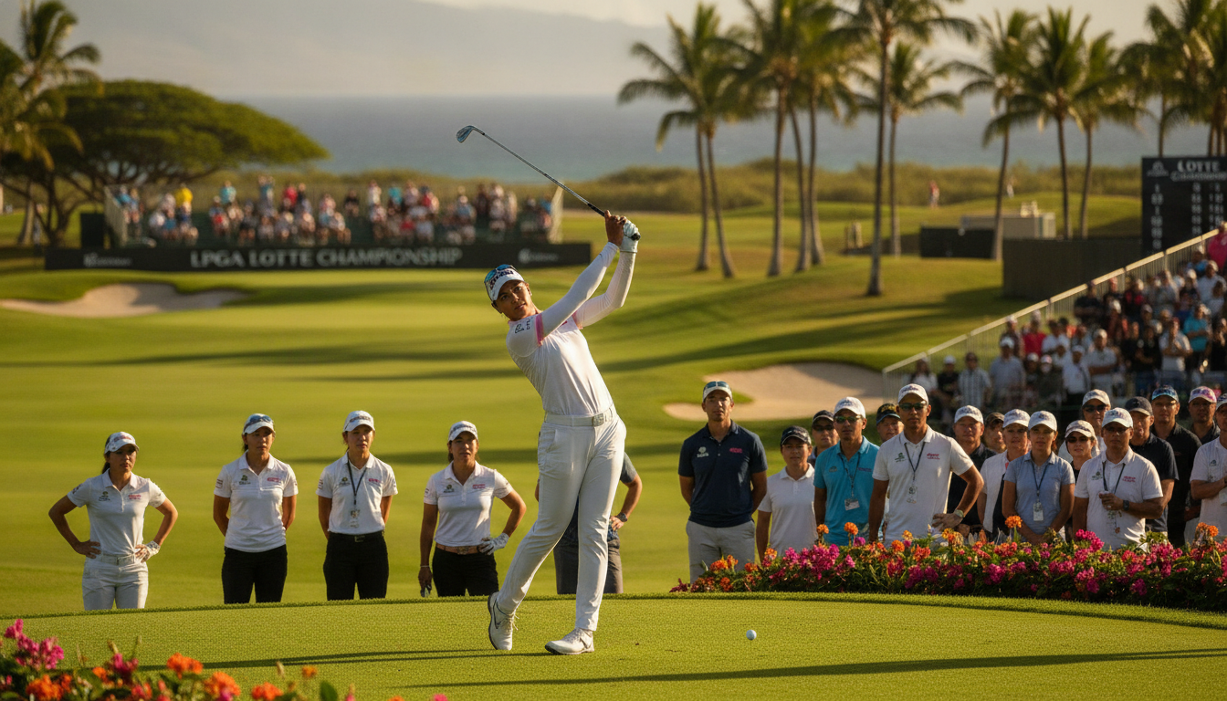 Thitikul Commands Three-Stroke Lead at LPGA LOTTE Championship in Hawaii