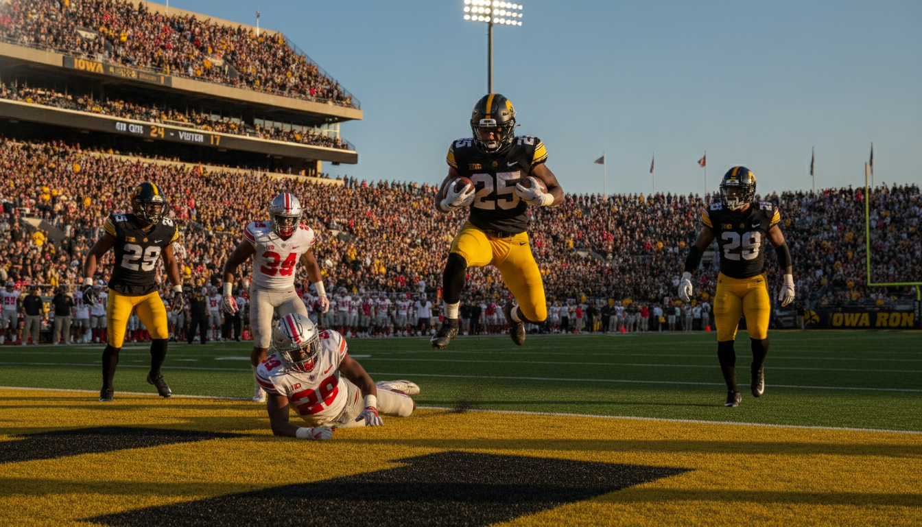 Ohio State Navigates Kinnick Challenge: A Week 5 Betting Breakdown Against Unbeaten Iowa