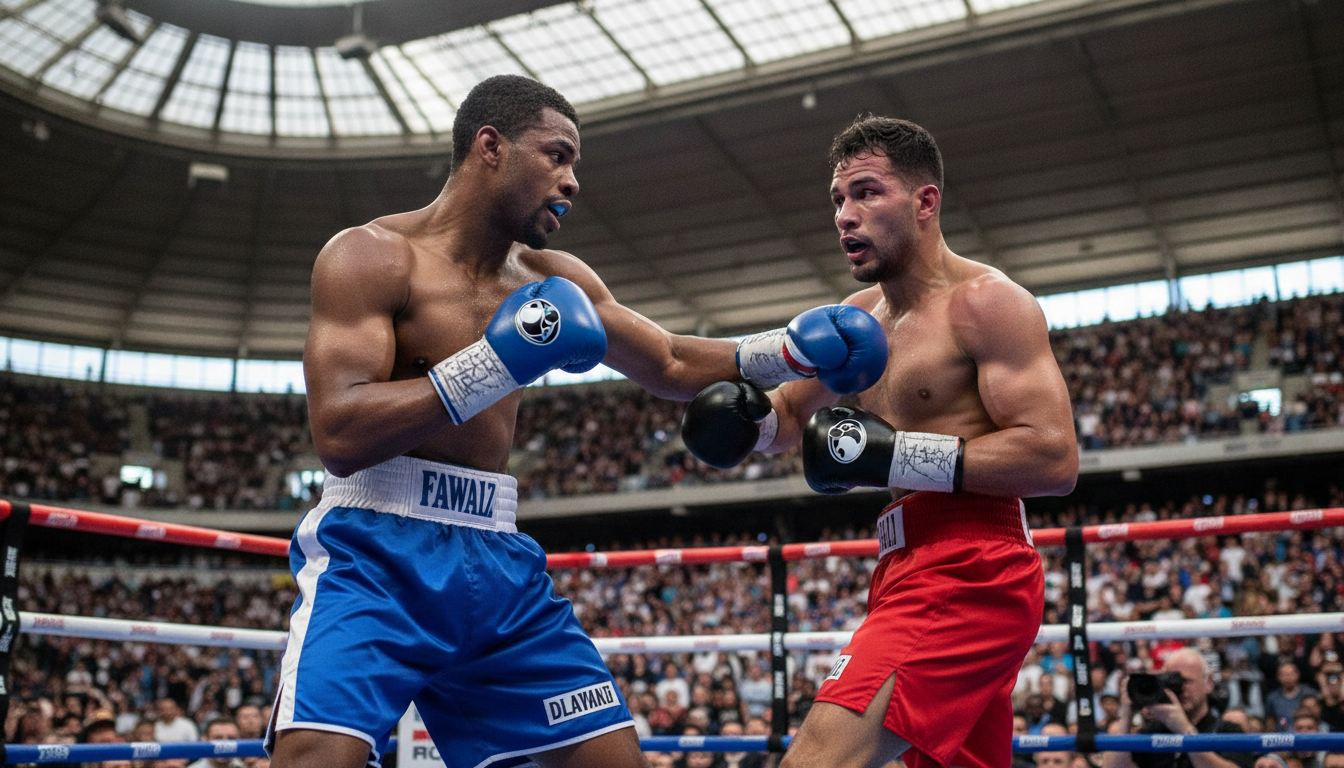 Fawaz Retains British Super Welterweight Title with Dominant TKO
